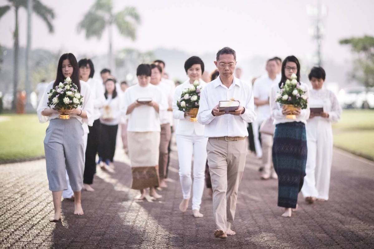 ถวายพระไตรปิิฎก อุทยานธรรม